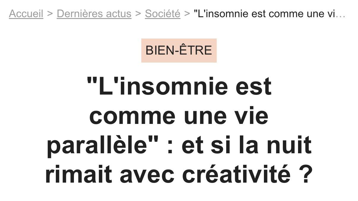 Article de presse : Terrafemina